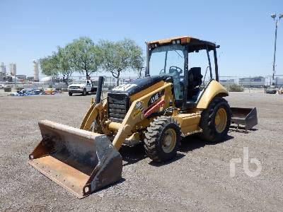 08 Caterpillar 414e 4x4 Skip Loader Ritchie Bros Auctioneers