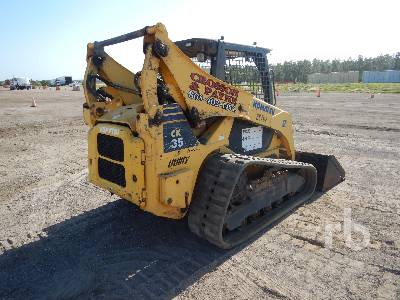 07 Komatsu Ck35 1 2 Spd Compact Track Loader Ritchie Bros Auctioneers