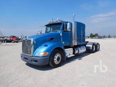 12 Peterbilt 386 Sleeper Truck Tractor T A Ritchie Bros Auctioneers