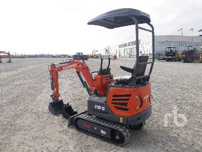 Unused 21 Plus Power Vtw 10 Mini Excavator 1 4 9 Tons Ritchie Bros Auctioneers