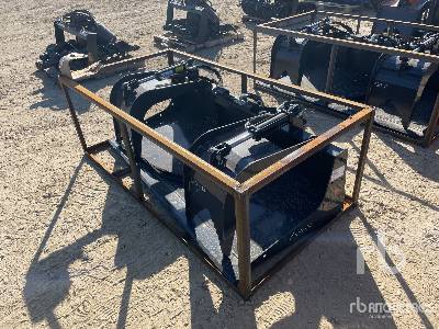 Unused 2022 WOLVERINE  ZW-GB-0072W  72 in (Unused)  Skid Steer Grapple Bucket
