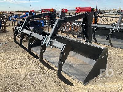 Unused 2022 INDUSTRIAS AMERICA  96BG  96 in (Unused)  Skid Steer Grapple Bucket