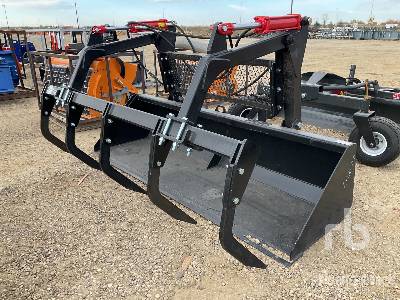Unused 2022 INDUSTRIAS AMERICA  96BG  96 in (Unused)  Skid Steer Grapple Bucket