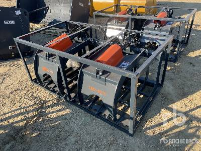 Unused TMG INDUSTRIAL  TMG-SG72  72 in (Unused)  Skid Steer Grapple Bucket
