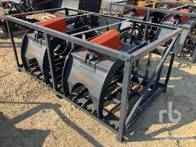 Unused TMG INDUSTRIAL  TMG-SG72  72 in (Unused)  Skid Steer Grapple Bucket