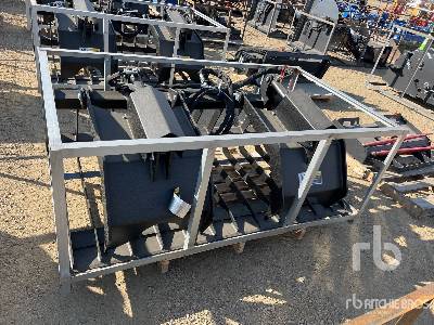 Unused SUIHE  72 in Skeleton (Unused)  Skid Steer Grapple Bucket