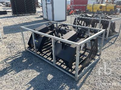 Unused 2022 UPPRO  72 in Skeleton (Unused)  Skid Steer Grapple Bucket