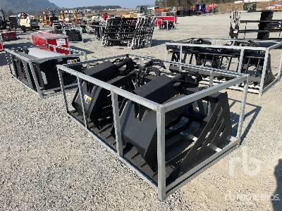 Unused 2022 UPPRO  72 in Rock (Unused)  Skid Steer Grapple Bucket