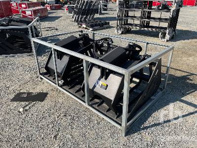 Unused 2022 UPPRO  72 in Skeleton (Unused)  Skid Steer Grapple Bucket