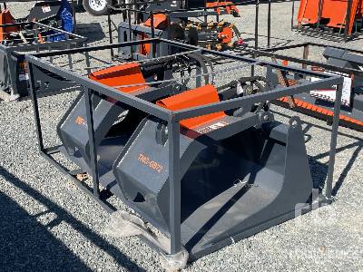 Unused TMG INDUSTRIAL  TMG-SG72  72 in (Unused)  Skid Steer Grapple Bucket