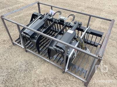Unused 2022 LANDY  PRGB72  1830 mm Hydraulic (Unused)  Skid Steer Grapple Bucket
