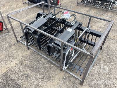 Unused 2022 LANDY  PRGB72  1830 mm Hydraulic Rock (Unused)  Skid Steer Grapple Bucket