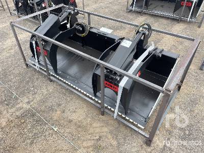 Unused 2022 LANDY  GB84  2130 mm Hydraulic (Unused)  Skid Steer Grapple Bucket