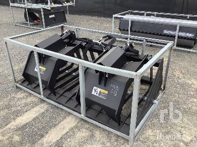 Unused SUIHE  1830 mm Hydraulic Rock (Unused)  Skid Steer Grapple Bucket