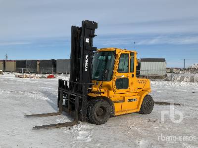 2011 Hyundai 50D-7E Pneumatic Tire Forklift