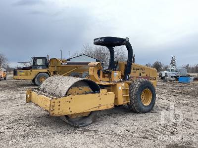 1999 Champion 840 SuperPac Smooth Drum Compactor