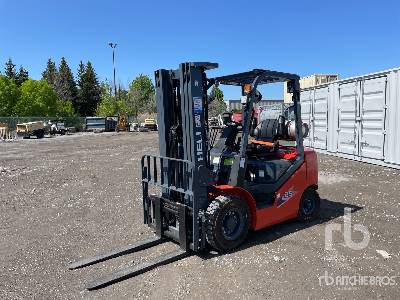 2023 Heli CPYD25KU1H 4300 lb LPG Pneumatic Tire Forklift (Unused)
