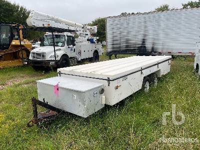 2012 Rub 16 ft T/A Tool Carrier Utility Trailer