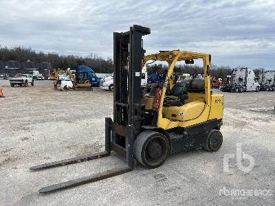1995 Hyster S155FT 15500 lb Cushion Tire Forklift