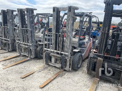 2018 Toyota 8FGU25 4500 lb LPG Pneumatic Tire Forklift