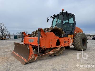 2009 Hamm 3412 Padfoot Drum Compactor
