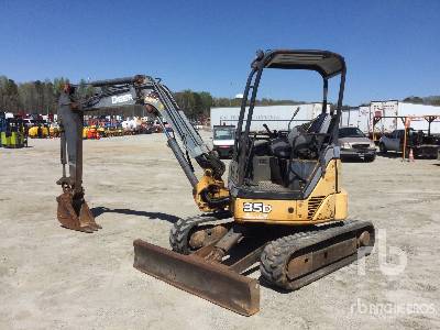 2007 John Deere 35D Mini Excavator (Inoperable)