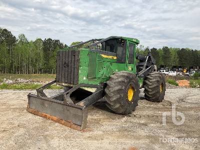 2016 John Deere 648L 4x4 Skidder
