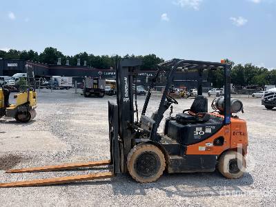2013 Doosan G30P-5 5500 lb Dual Fuel Cushion Tire Forklift