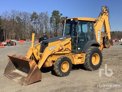 2001 John Deere 410G 4x4 Backhoe Loader