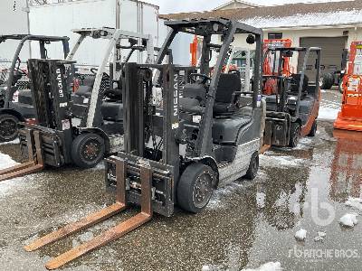 Nissan 4000 lb Cushion Tire Forklift