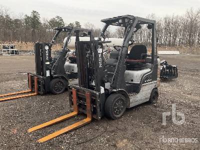 Nissan 4000 lb Cushion Tire Forklift