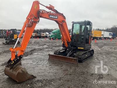 2022 Doosan DX63-3 Tracked Excavator