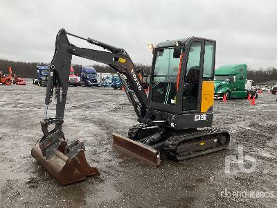 2022 Volvo ECR25D Mini Excavator