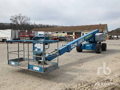 2013 Genie S-80X 4WD Diesel Telescopic Boom Lift