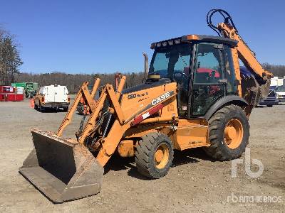 2002 Case 580 Super M 4x4 Backhoe Loader