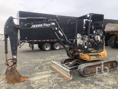 2015 John Deere 35G Mini Excavator