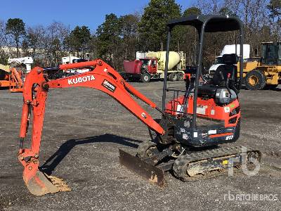 2018 Kubota U17 Mini Excavator