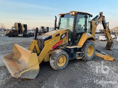 2015 Cat 420F2 4x4 Backhoe Loader