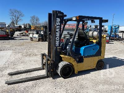 Komatsu FG45BCS-7H 8900 lb Cushion Tire Forklift