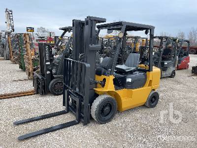 Cat GP25K LPG Cushion Tire Forklift