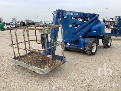 1998 UpRight AB46 2WD Articulating Boom Lift