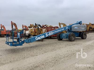 2006 Genie S80 4WD Diesel Telescopic Boom Lift