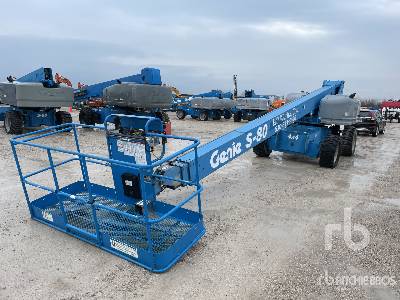 2006 Genie S80 4WD Diesel Telescopic Boom Lift