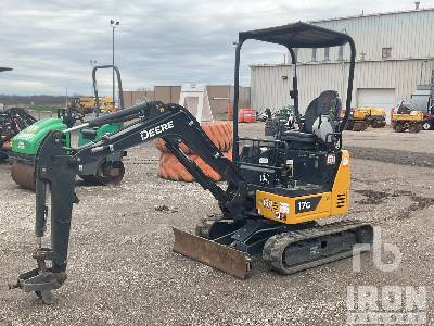 2021 John Deere 17G Mini Excavator