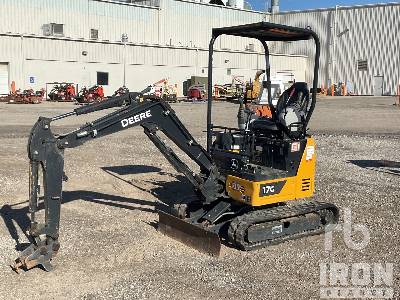 2021 John Deere 17G Mini Excavator