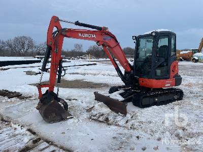 2017 Kubota KX040-4 Mini Excavator