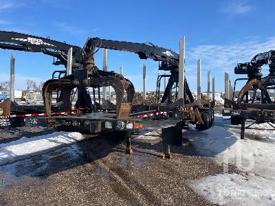 2012 Savage RT350AR Trailer Mounted Short Wood Trailer Mounted Log Loader