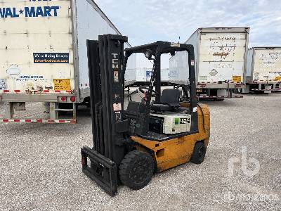 1995 TCM FCG25T7T 4300 lb LPG Pneumatic Tire Forklift