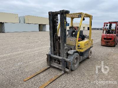 2006 Hyster H50FT 4650 lb LPG Pneumatic Tire Forklift