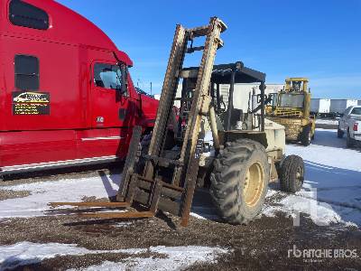 1997 Ingersoll Rand RT708G 4x2 Rough Terrain Forklift